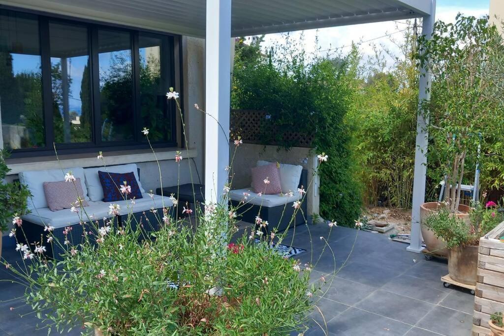 Villa Magali Grande Terrasse Vue Mer, Jardin, Proche Port La Ciotat Eksteriør billede
